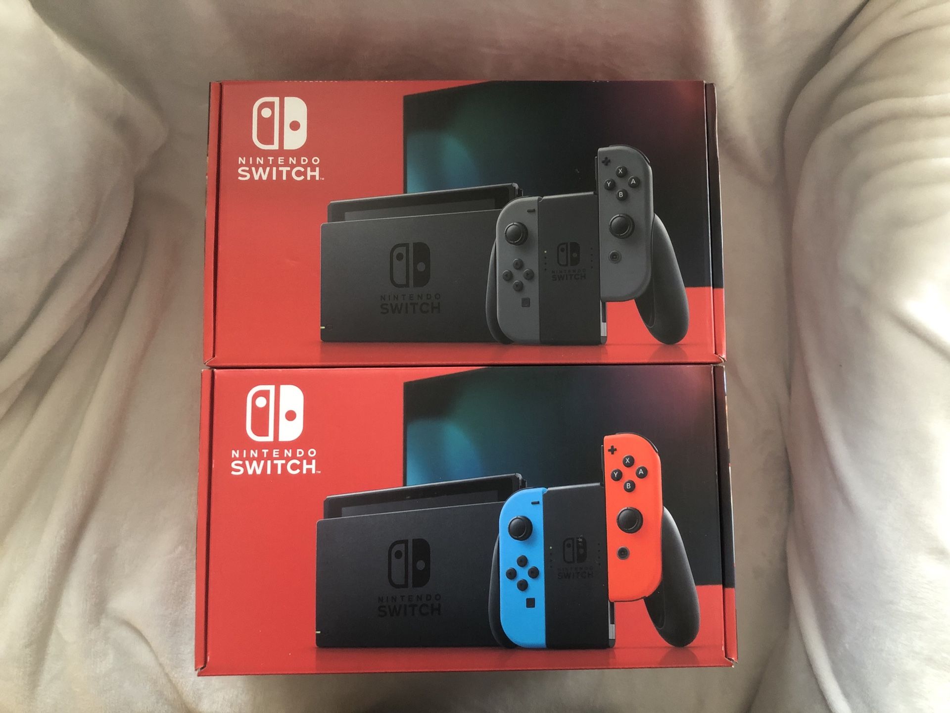 Nintendo switch gray and neon brand new 🔥🔥