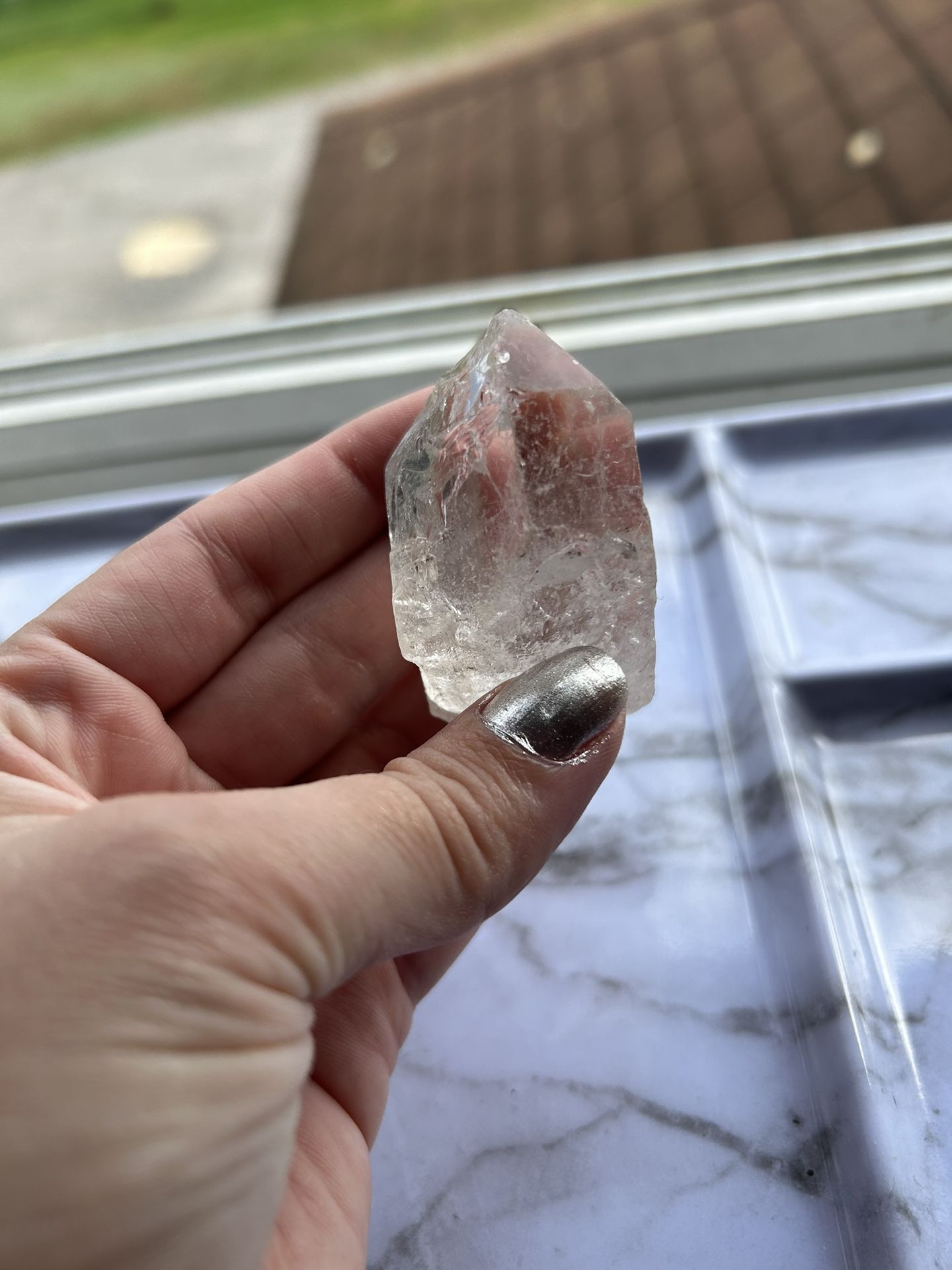 Clear Crystal Quartz Point