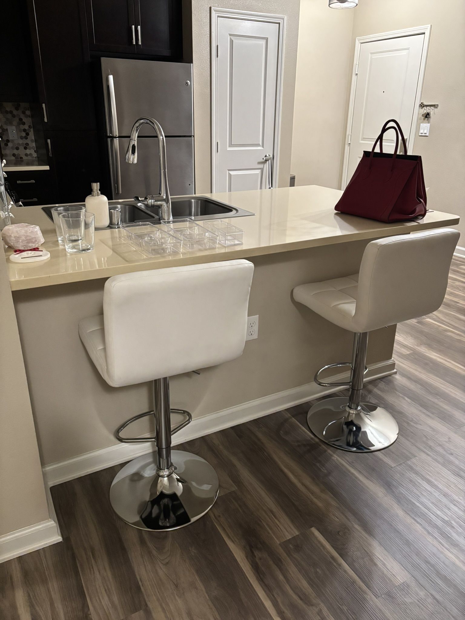 Leather Bar Stools 