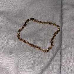 10k Rope bracelet