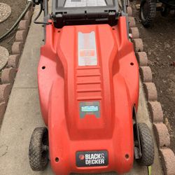 Corded Lawn Mower Black and Decker