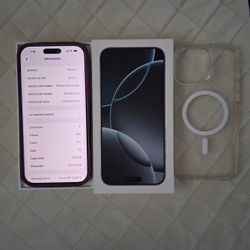 IPhone 16 pro Max  Carrier cricket