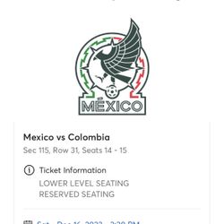 Mexico Vs Colombia