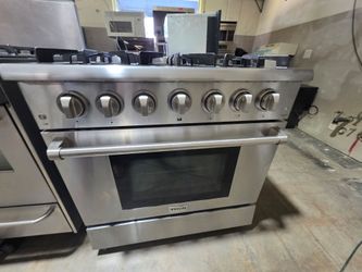 36" THOR GAS RANGE STAINLESS STEEL
