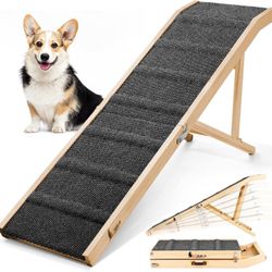 Dog Ramp for Bed, 64" Long Foldable Pet
