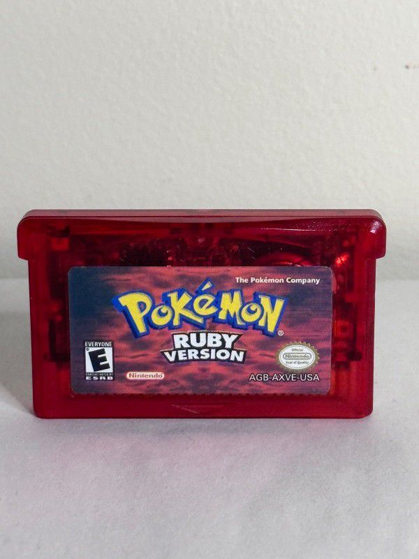 Pokemon Ruby GBA