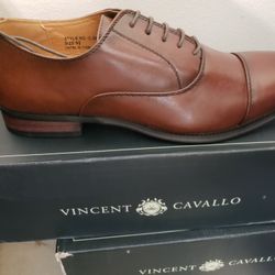 Brand New Mens Dress Shoes Brown 9.5 