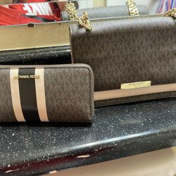 Mk Purse with Matching Wallet
