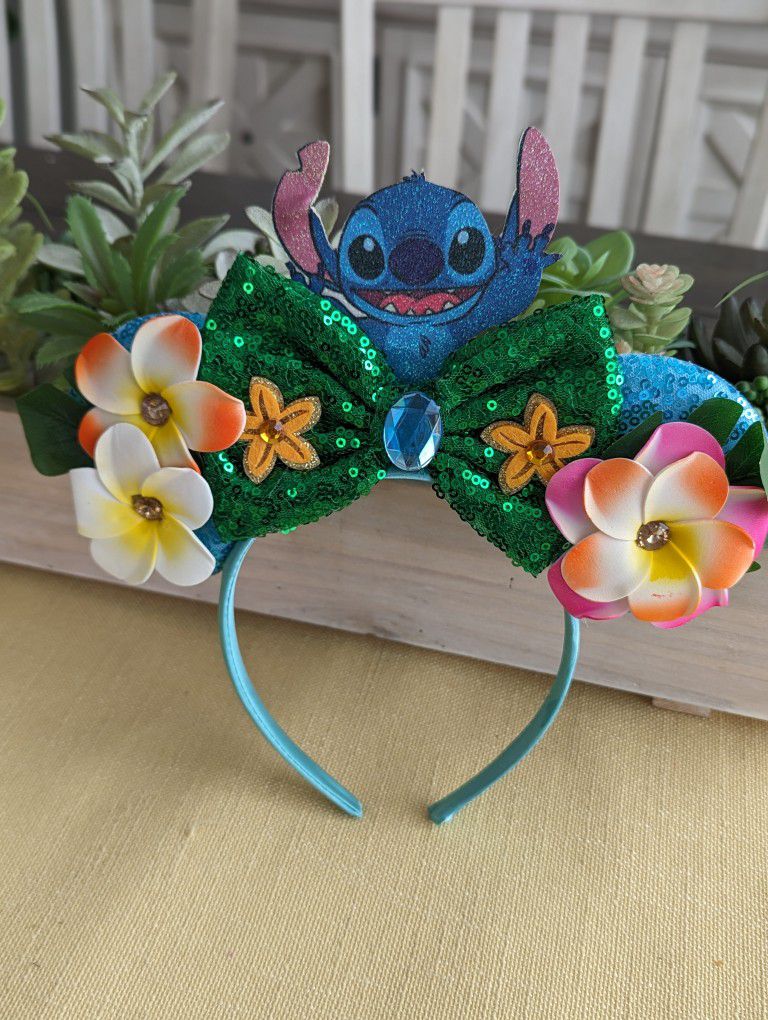 Disney Stitch Hawaiian Ears 
