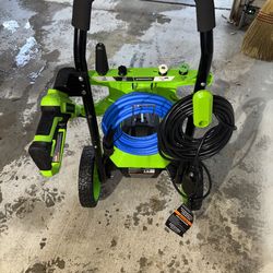 Green works pressure washer