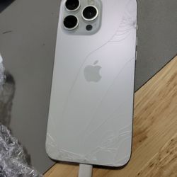 iPhone 16 Pro Max White FOR PARTS