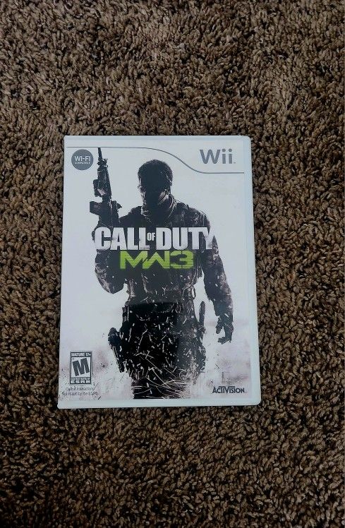 Call Of Duty Modern Warfare 3 For Nintendo Wii