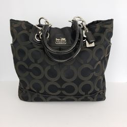 Coach Signature Canvas/Leather