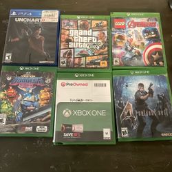 Xbox One /ps4 Games 