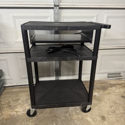 3-Shelf Utility Cart