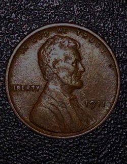 1911 Wheat Penny, XF+