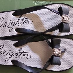 Brighton Bowie Wedge Flip Flops