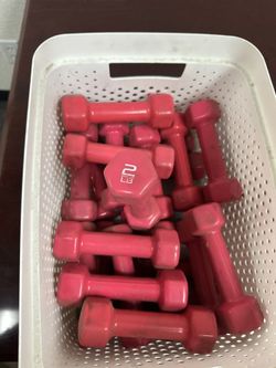 2 Lb Weights Dumbbells (24 Total)