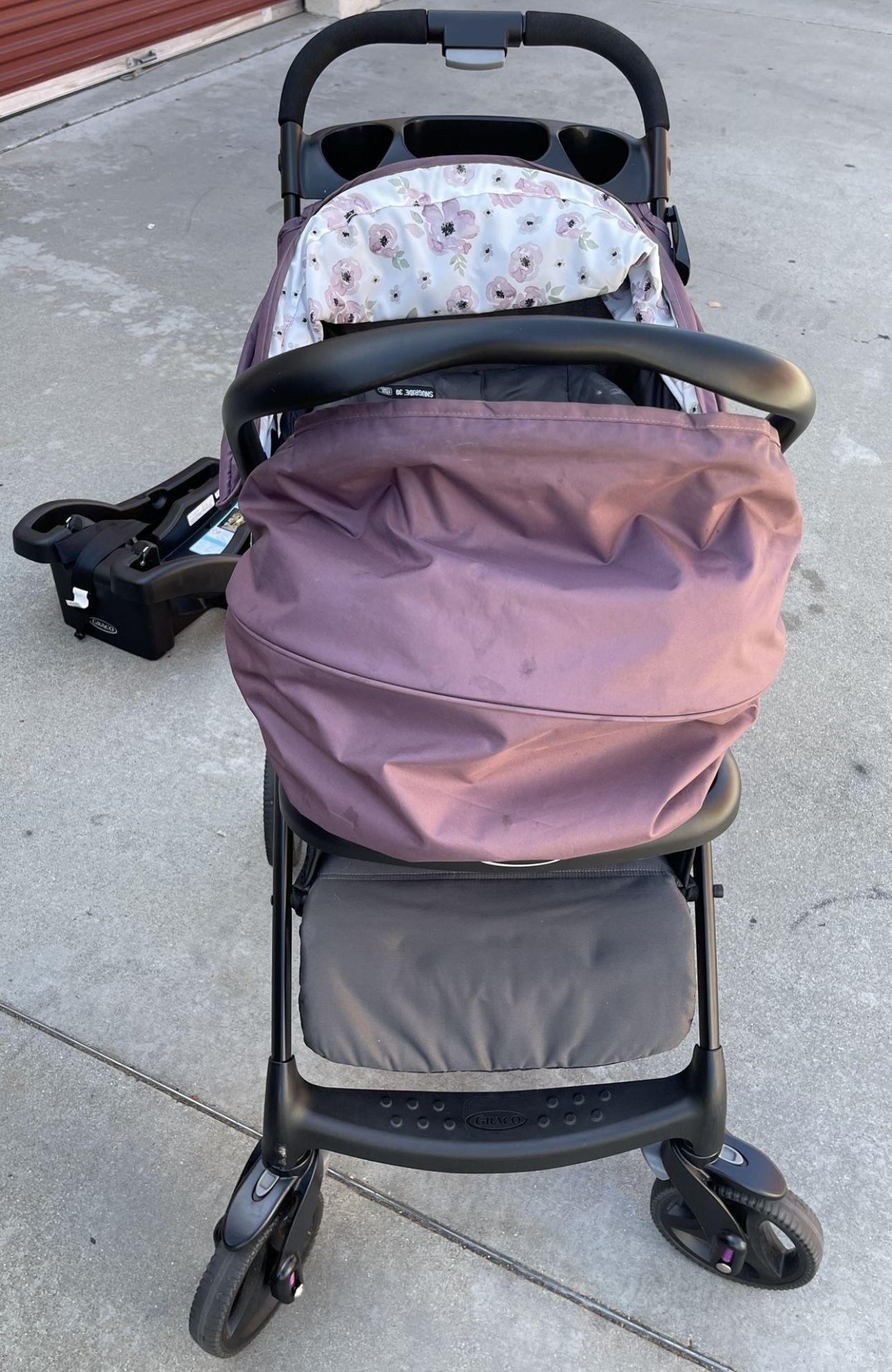 Graco Verb Click Connect Travel System with SnugRide Infant Car Seat