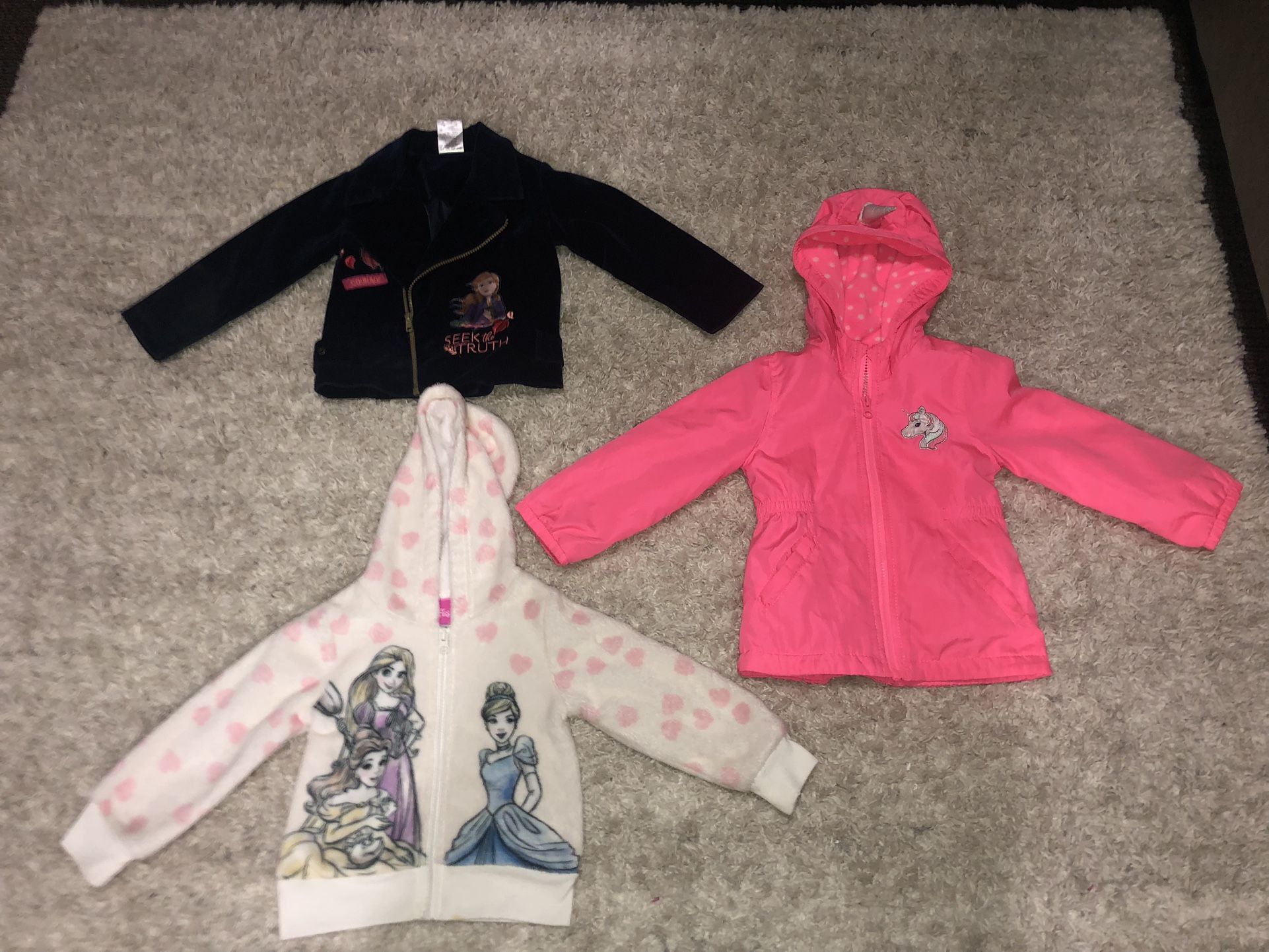 Toddler Girl Jackets & Sweater