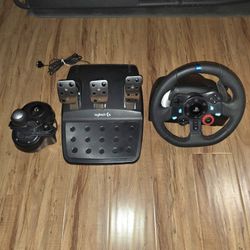 Logitech G29 Steering Wheel, Pedals And Shifter