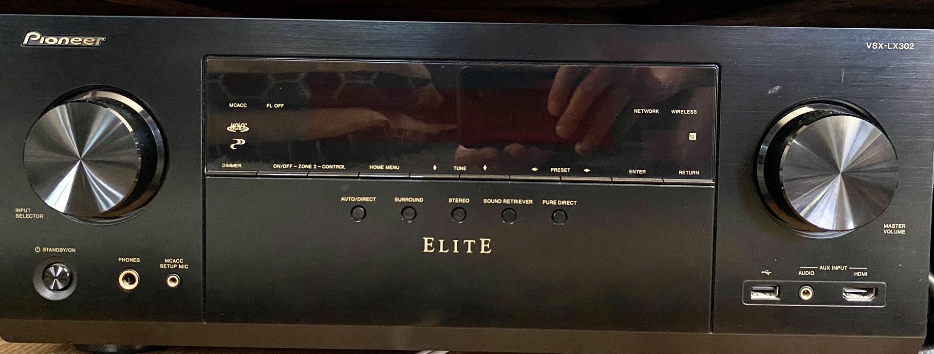 Pioneer VSX-LX302 Elite 7.2 Channel A/V Receiver