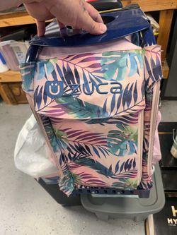 Zuca Rolling backpack  with Navy Frame