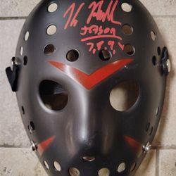 COA Autographed KANE HODDER Mask!