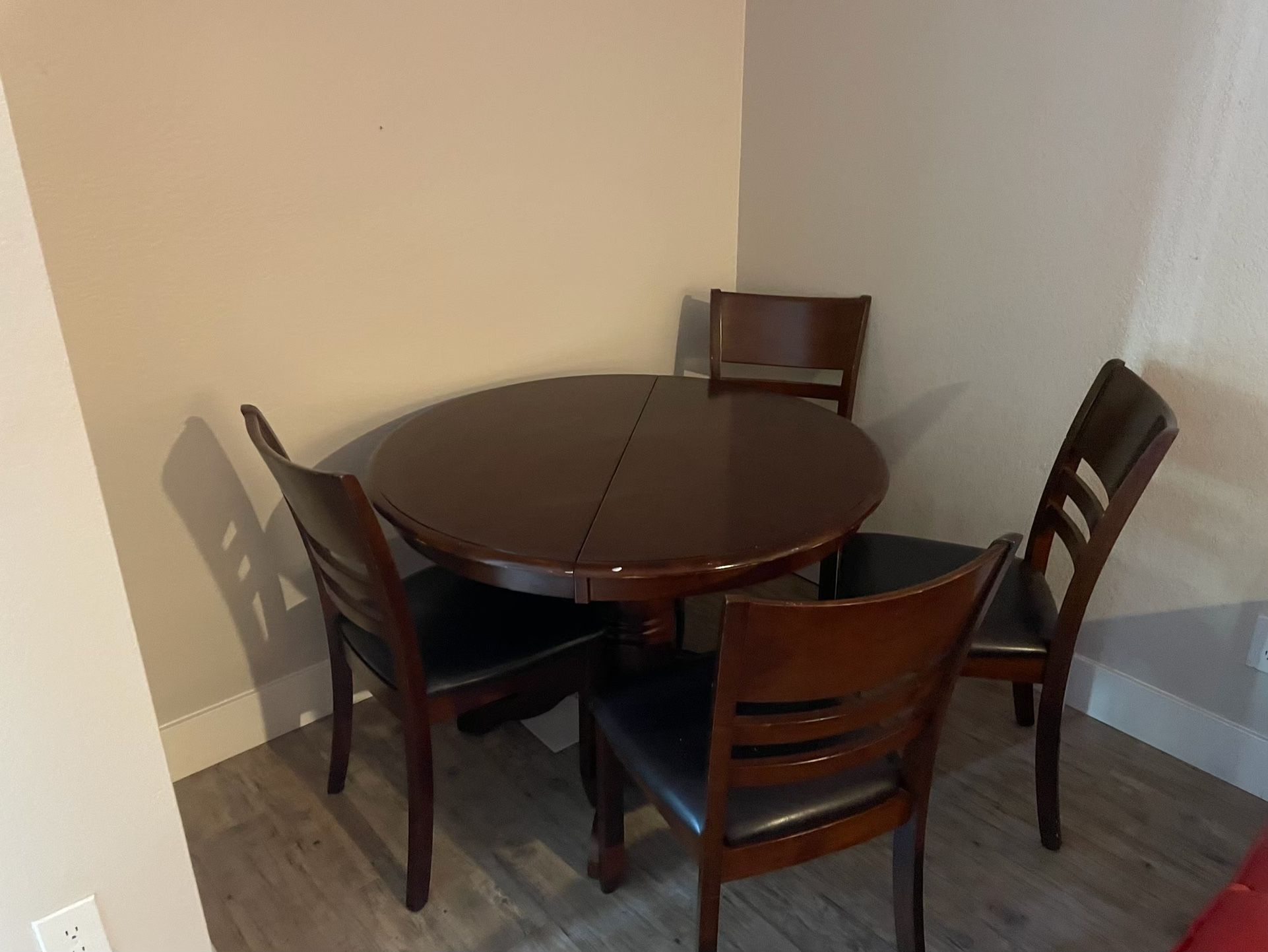 Oak Table and Chairs