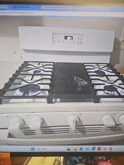 Stove and  fridge great condition
