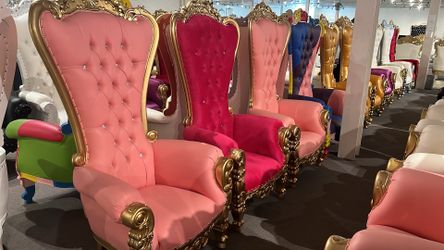 Event throne chairs $799($39 down to finance)