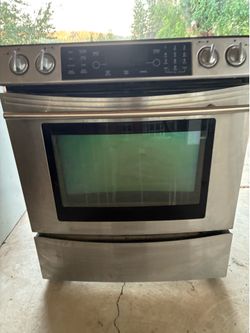 Stainless Steel Slide-In Range