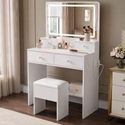 Vanity set white