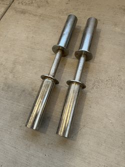 Olympic sized dumbbell handles