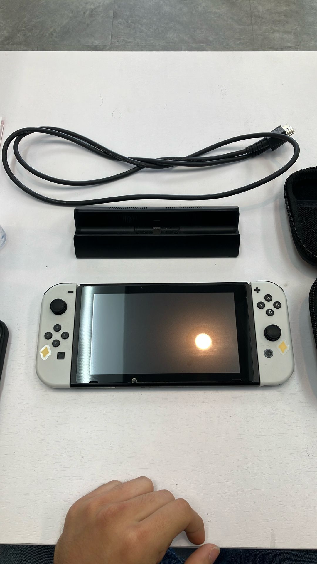 Nintendo Switch W/ Dock, Four Joycons, Case, and HDMI Cable