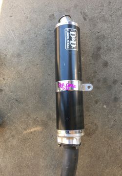 Suzuki GSX are 600 or 750 exhaust D & D 1998 1999