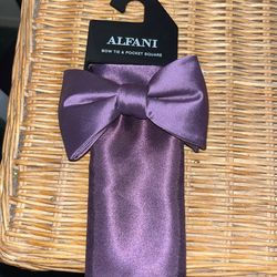 Alfani Bow Tie & Pocket Square