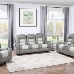 Brand New Recliner Sofa And Love Seat In Stock Ready 