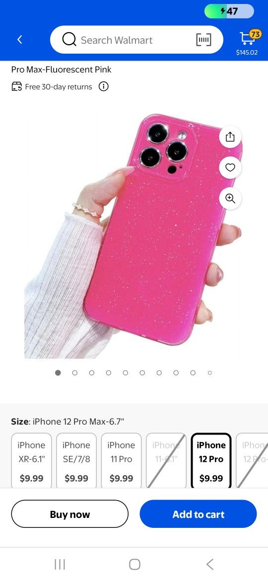 Protective Case for iPhone 12 Pro Max Case