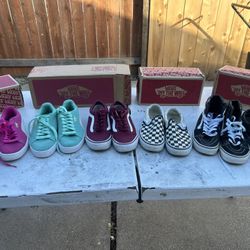 Puma And Vans Girl Shoes 