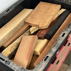 200lbs of Exotic and Figured Wood Bits- Pen Turning Stuff