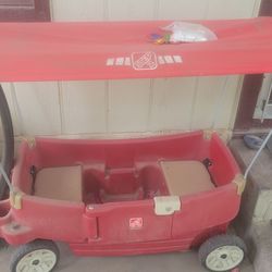 Step 2 kids wagon with canopy