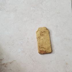 New Gold Mesh Eyeglass Case Made In Germany 