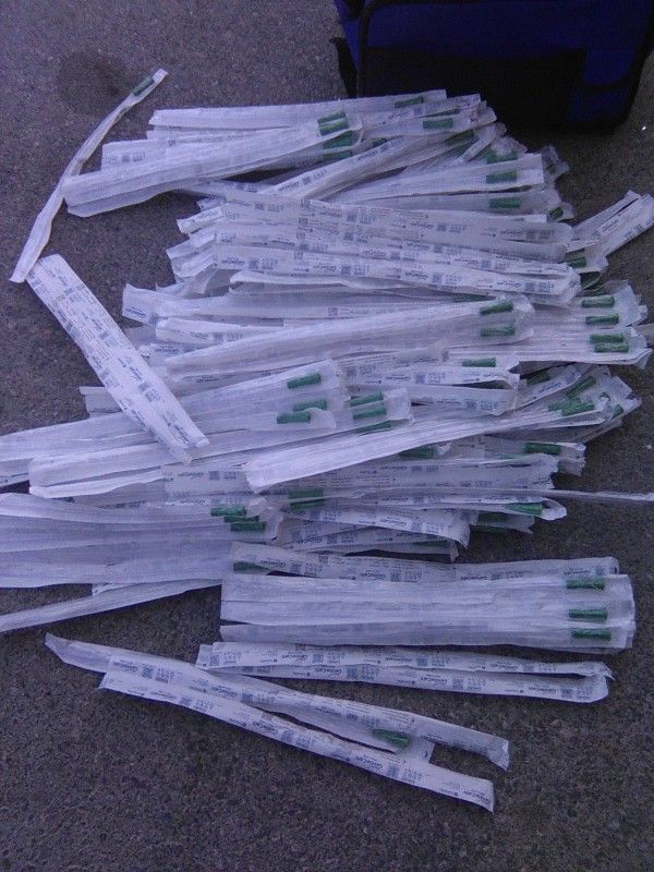 ~300 MALE CATHETERS~16"~GREEN TIP~EXP DATE OCTOBER 2024~