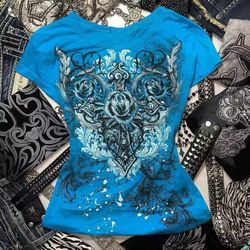 Women Y2K grunge T-shirt