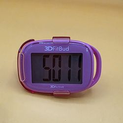 3DFitBud Simple Sten Counter Walkina 3D Pedometer from
3DActive with Clip & Lanvard - A420S - Pink