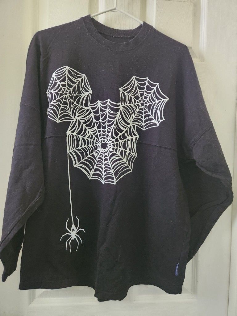 Disney Halloween Spider Spirit Jersey Sz. Men Small / Women M