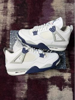 Size 10 - Jordan 4 Retro Midnight Navy
