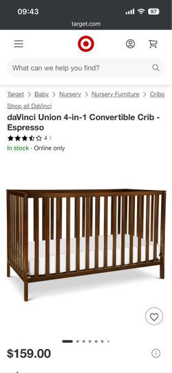 4-1 convertible crib