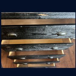 Black Wooden dressers 